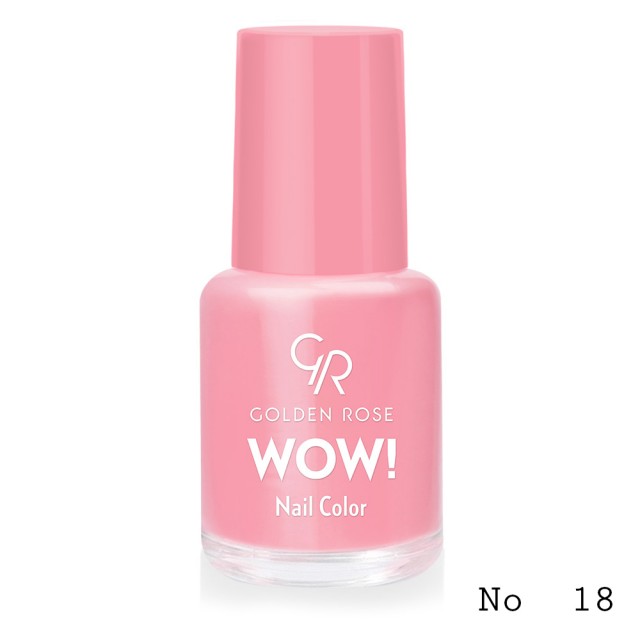 GOLDEN ROSE Wow! Nail Color 6ml-18